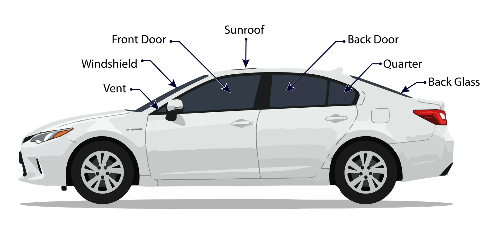 Vehicle Glass Callout